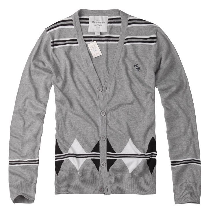 Abercrombie Fitch Hombres Cardigan Jersey AF6379